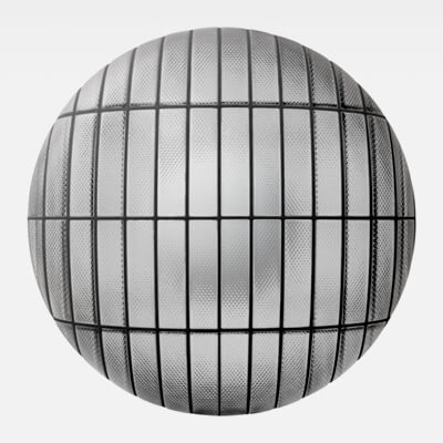 Knurled Glass Block Tile Frosted 4K