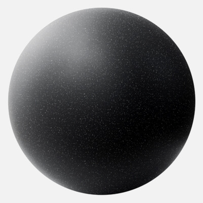 Light Speckled Jet Black Plastic 4K