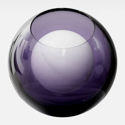 Lilac Purple Tinted Glass 4K