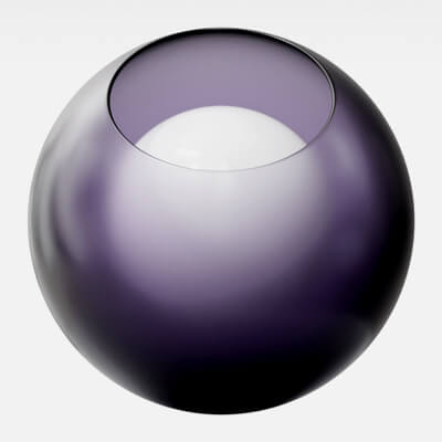 Lilac Purple Tinted Glass Frosted 4K
