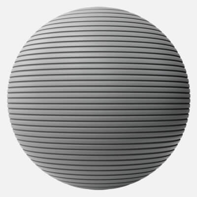 Linear Fluted Plastic Surface Texture 4K