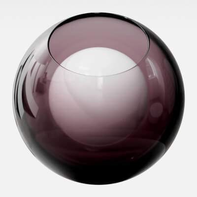 Mauve Pink Tinted Glass 4K