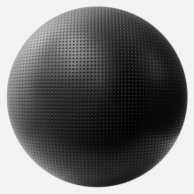 Minimal Circle Grid Textured Plastic 4K