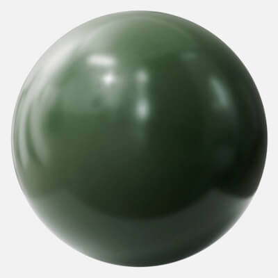 Minster Green Gloss Finish Plastic 4K