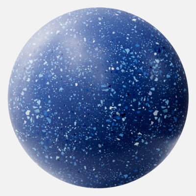 Mixed Blues Terrazzo Plastic 4K