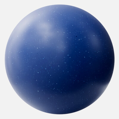 Mixed Blues Terrazzo Plastic Small 4K