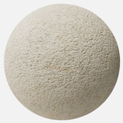 Mocha Creme Bush Hammered Limestone 4K