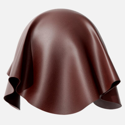 Mycelium Leather Cork Grain Oxblood 4k