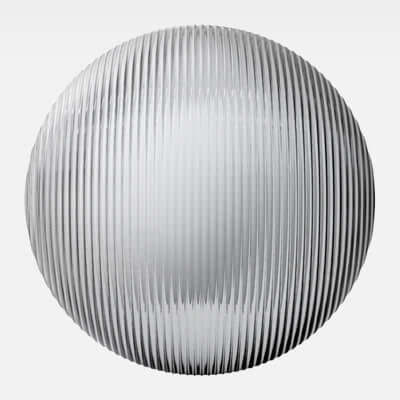 Narrow Arc Fluted Glass 4K