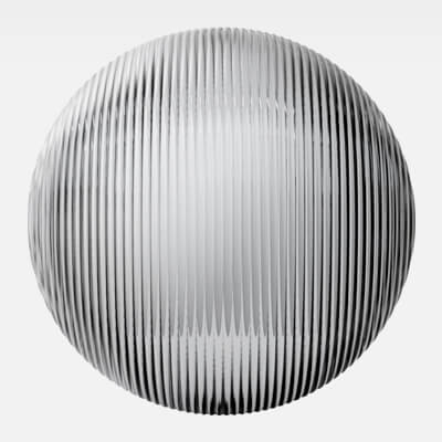 Narrow Arc Ribbed Glass 4K