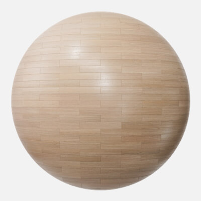 Natural Oak Brick Bond Parquet Wood Floor 4K