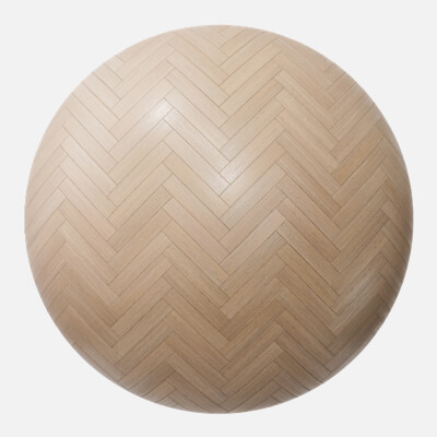 Natural Oak Herringbone Parquet Wood Floor 4K