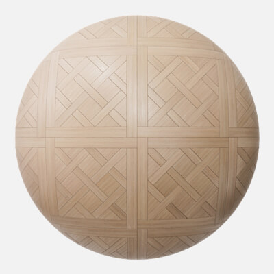 Natural Oak Versailles Parquet Wood Floor 4K