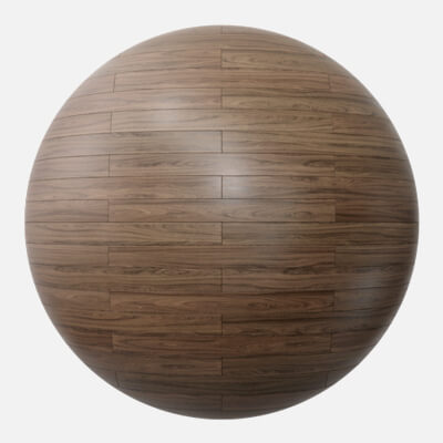 Natural Walnut Brick Bond Wood Floor 4K