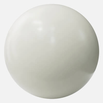 Off White Gloss Finish Plastic 4K