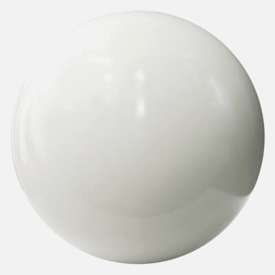 Off White High Gloss Finish Plastic 4K