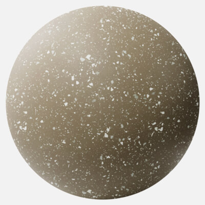 Olive Green Recycled Terrazzo Plastic 4K