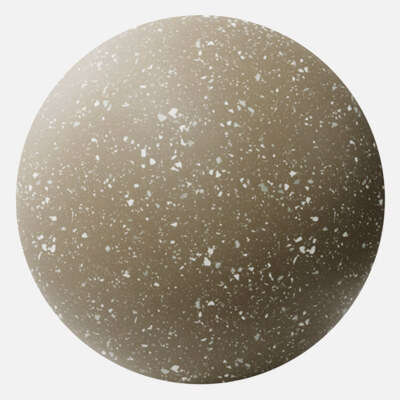 Olive Green Recycled Terrazzo Plastic 4K