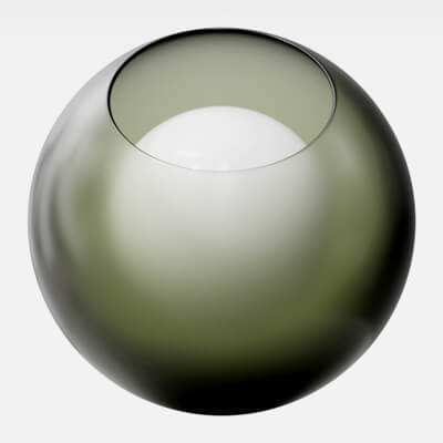 Olive Green Tinted Glass Frosted 4K