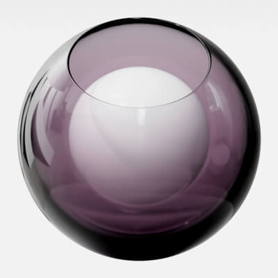 Orchid Purple Tinted Glass 4K