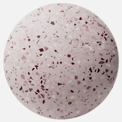Pink Ceramic Terrazzo Rose Tinted Aggregates 4k