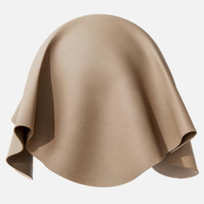Raw Leather Suede Side Tan 4K