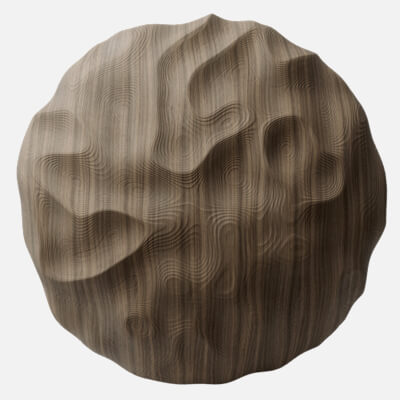 Raw Milled Oak Wood Unfinished 4K