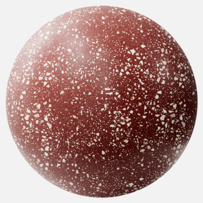 rich red terrazzo plastic 4k