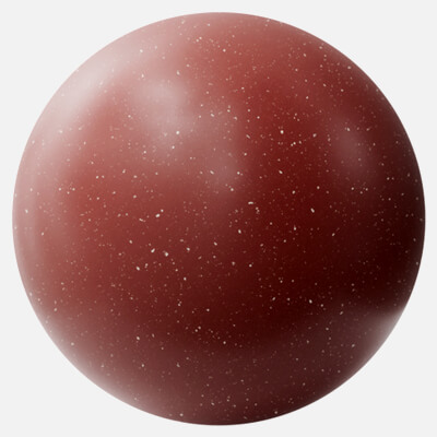 Rich Red Terrazzo Plastic Small 4K