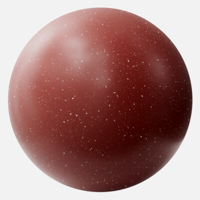Rich Red Terrazzo Plastic Small 4K