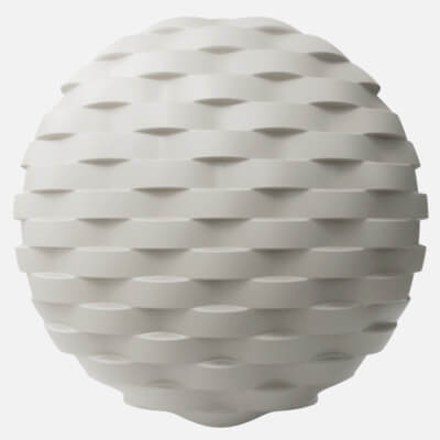 Ripple Displace Textured Plastic 4K