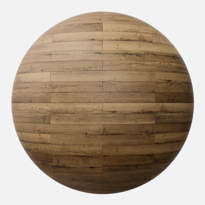 Rustic Oak Wood Brick Bond Floor 4K