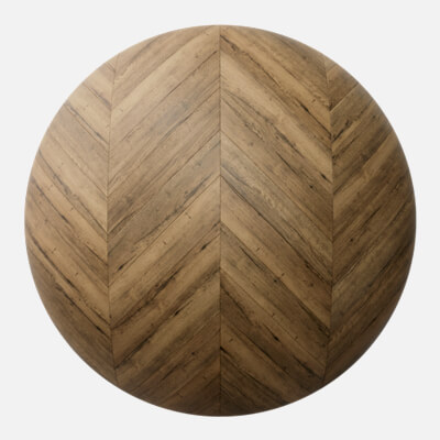 Rustic Oak Wood Chevron Floor 4K