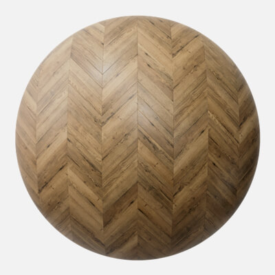 Rustic Oak Wood Chevron Parquet Floor 4K