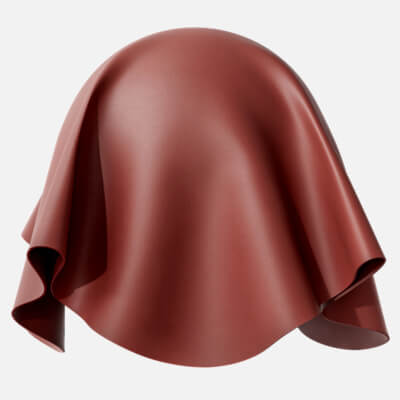 Scarlet Dyed Full Grain Aniline Leather 4K
