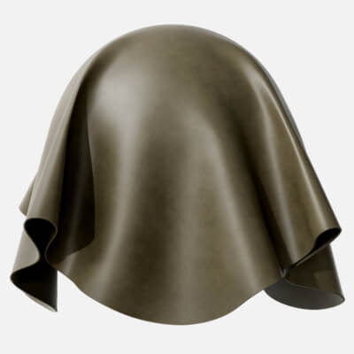 Semi Aniline Fine Grain Leather Kelp Green 4K