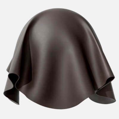 Semi Aniline Top Grain Leather Antique Brown 4K