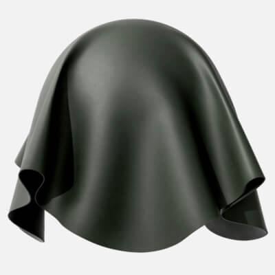 Semi Aniline Top Grain Leather Green 4K