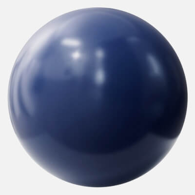 Serge Blue Gloss Finish Plastic 4K