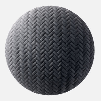 Slate Black Nylon Fine Woven Cord 4K