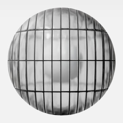 Slim Glass Block Tile Frosted 4K