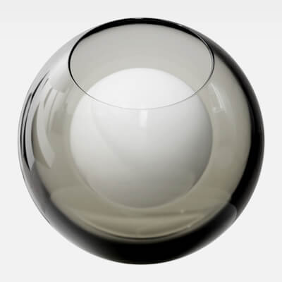 Smoke Gray Tinted Glass 4K