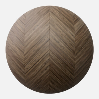 Smokey Walnut Chevron Wood Floor 4K