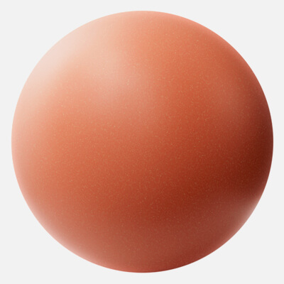 Speckled Vermillion Orange Plastic 4K