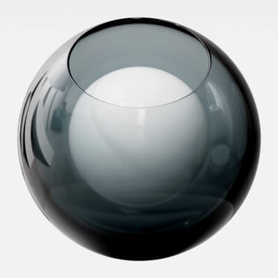 Steel Gray Tinted Glass 4K