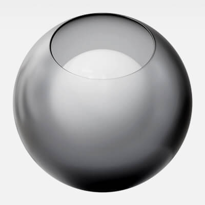 Stone Gray Tinted Glass Frosted 4K