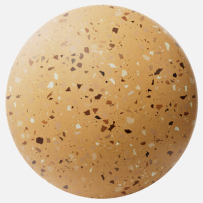Sunflower Yellow Ceramic Terrazzo 4K