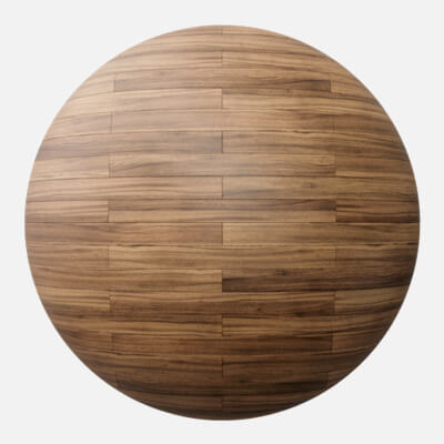 Teak Brick Bond Wood Floor 4K