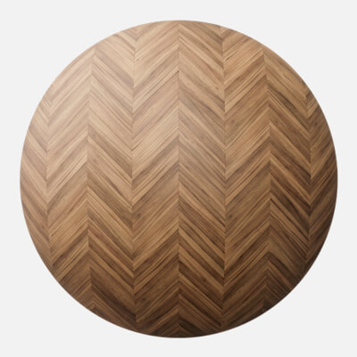 Teak Chevron Parquet Wood Floor 4K