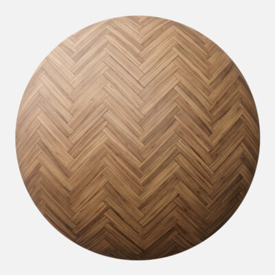 Teak Herringbone Parquet Wood Floor 4K